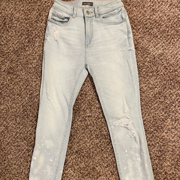 DL1961 high waisted jeans size 25 - Picture 3 of 3